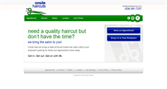 Desktop Screenshot of onsitehaircuts.com